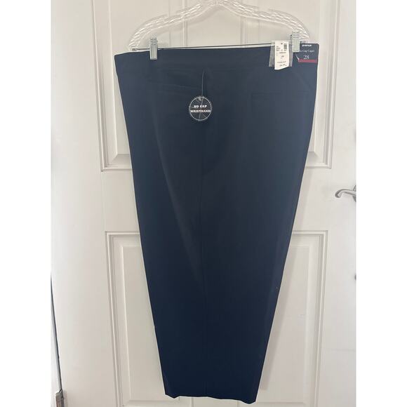 NWT Avenue black 3 pairs of pants one crop size 28 - Picture 8 of 13